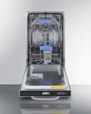 18" Wide Built-In Dishwasher, ADA Compliant view 2