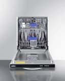 24" Wide Built-In Dishwasher, ADA Compliant view 2