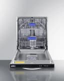 24" Wide Built-In Dishwasher, ADA Compliant view 2