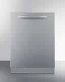 24" Wide Built-In Dishwasher, ADA Compliant view 1