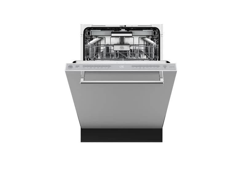 24 inch Dishwasher Tall Tub with Stainless Steel Panel and Bar Handle, 16 place settings, 39 dB, 8 wash cycles