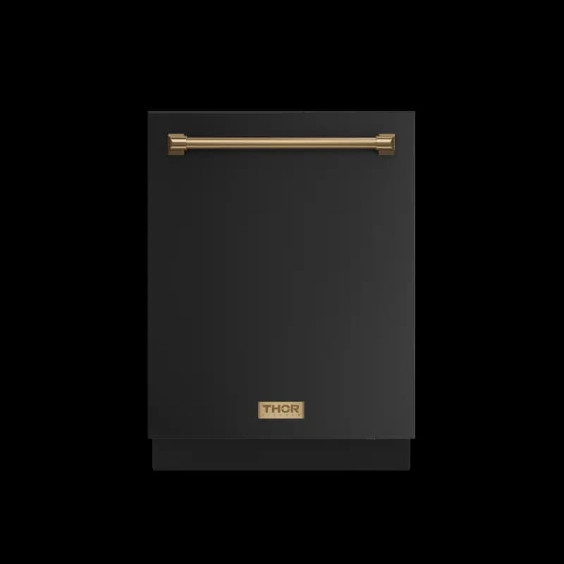24 Inch Dishwasher Matte Black/bronze Gordon Ramsay Series