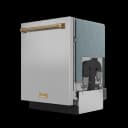 24 Inch Dishwasher Stainless Steel/bronze Gordon Ramsay Series view 3