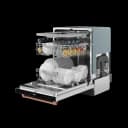 24 Inch Dishwasher Stainless Steel/rose Gold Gordon Ramsay Series view 4