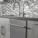 24 in. Top Control Dishwasher with Tub and Modern Style Handle, 52dBa view 2