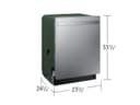 AutoRelease 51dBA Fingerprint Resistant Dishwasher with 3rd Rack in Stainless Steel view 11