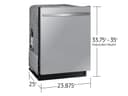 Bespoke AI Dishwasher with StormWash+™ BESPOKE Design and Energy Efficiency Built under view 11