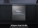 Bespoke AI Smart Dishwasher AI Wash & 3rd Rack Wash System | AutoRelease™ Door 38dBA view 5