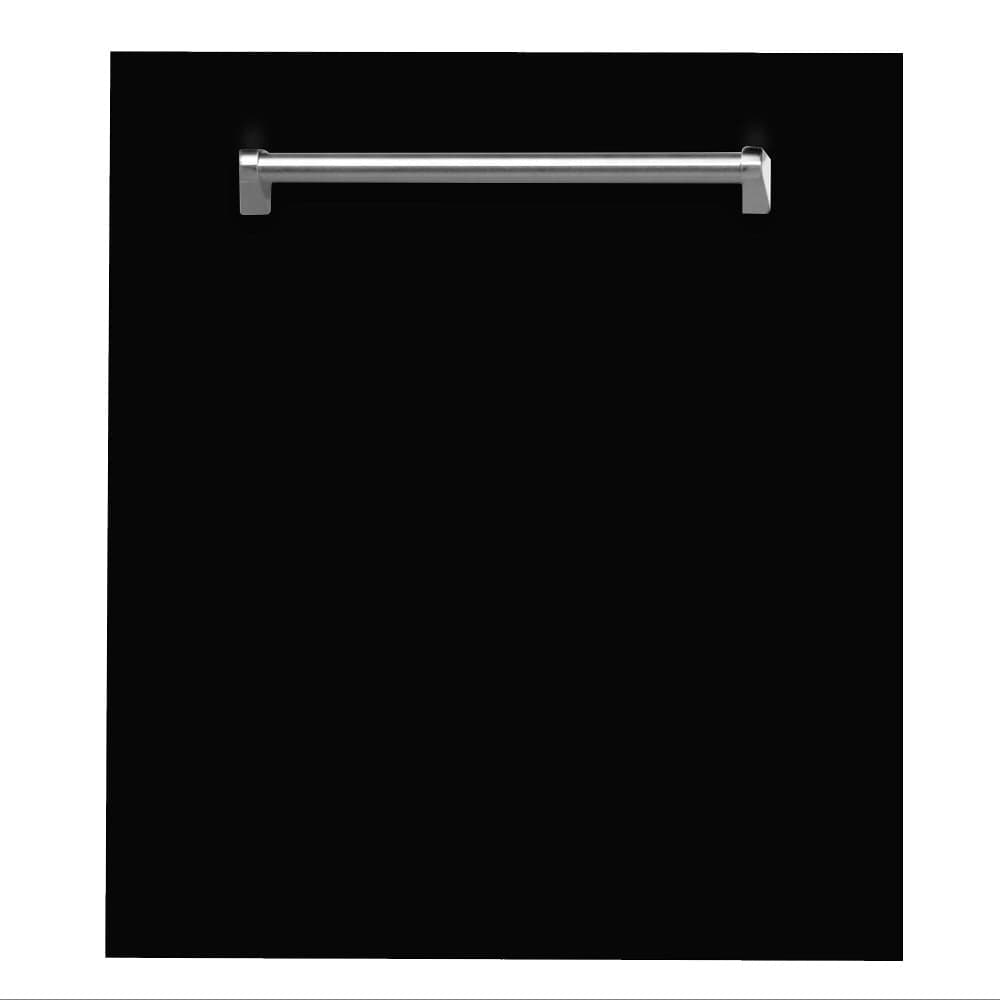 24 in. Matte Top Control Built-In Dishwasher with Stainless Steel Tub and Traditional Style Handle, 52dBa