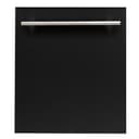 24 in. Matte Top Control Dishwasher with Stainless Steel Tub and Modern Style Handle, 52dBa view 1