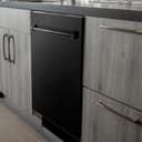 24 in. Stainless Top Control Built-In Dishwasher with Stainless Steel Tub and Traditional Style Handle, 52dBa view 2