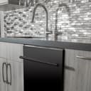 24 in. Stainless Top Control Dishwasher with Stainless Steel Tub and Modern Style Handle, 52dBa view 2
