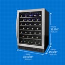 60 Bottle Built-in Wine Cooler view 5