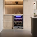 24″ Under Counter Wine Cooler in Stainless Steel view 4