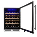 24″ Under Counter Wine Cooler in Stainless Steel view 7