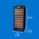 94 Bottle Free-Standing Wine Cooler view 3