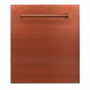 24 in. Copper Top Control Built-In Dishwasher with Tub and Traditional Style Handle, 52dBa view 1