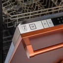 24 in. Copper Top Control Built-In Dishwasher with Tub and Traditional Style Handle, 52dBa view 2
