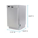 18" Built In Dishwasher view 24