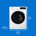 24-inch, 2.2 cu ft. Stackable Front Load Washer with Steam  view 7