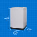 1.6 cu. ft. Compact Top Load Washing Machine view 5