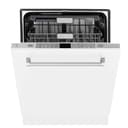 24 in. Panel-Included Monument Series 3rd Rack Top Touch Control Dishwasher with Color Options and Stainless Steel Tub, 45dBa (DWMT-24) Matte view 3