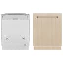 Autograph Edition 24 In. Monument Series 3rd Rack Top Touch Control Tall Tub Dishwasher In Custom Panel Ready With Champagne Bronze Handle, 45dba view 15