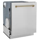 Autograph Edition 24" 3rd Rack Top Touch Control Tall Tub Dishwasher with Champagne Bronze Handle, 45dBa view 15