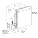 Autograph Edition 24 in. Monument Series 3rd Rack Top Touch Control Tall Tub Dishwasher view 4