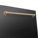 AutographEdition 24" Monument Series 3rd Rack Top Touch Control Tall Tub Dishwasher in Black Stainless Steel with Champagne Bronze Handle 45dBa view 7