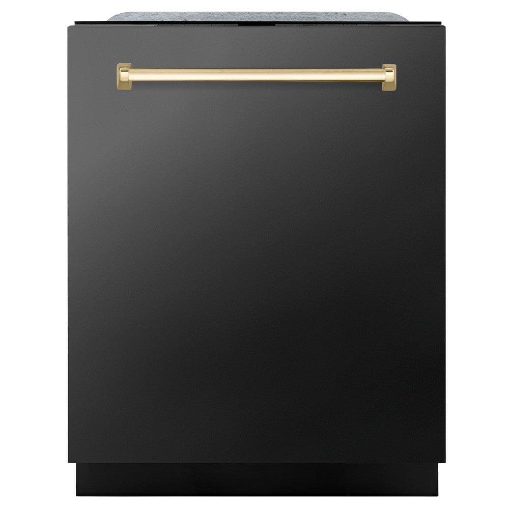 Autograph Edition 24" 3rd Rack Top Touch Control Tall Tub Dishwasher with Gold Handle, 45dBa