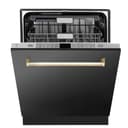 Autograph Edition 24" 3rd Rack Top Touch Control Tall Tub Dishwasher with Gold Handle, 45dBa view 4