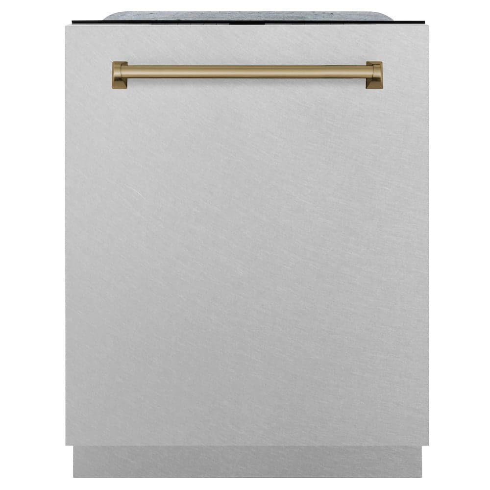 Autograph Edition 24" 3rd Rack Top Touch Control Tall Tub Dishwasher with Champagne Bronze Handle, 45dBa