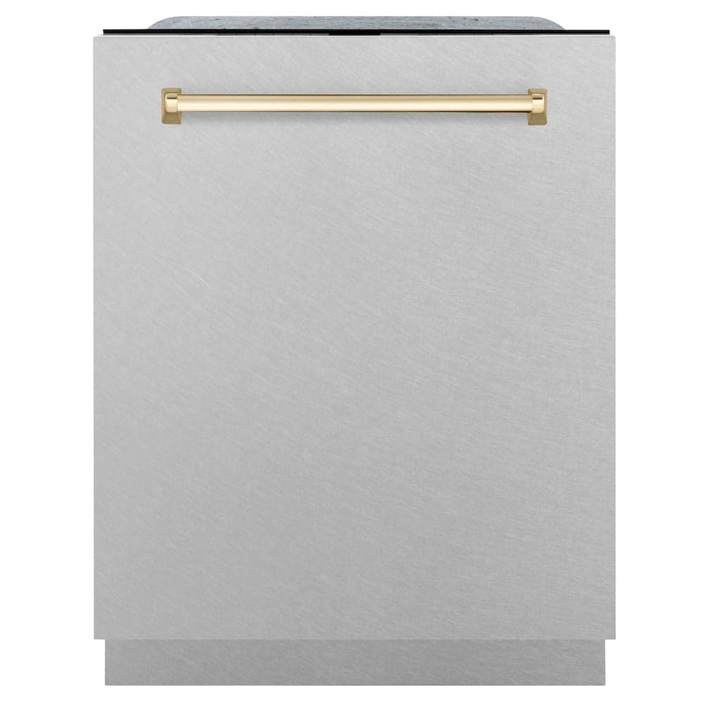 Autograph Edition 24" 3rd Rack Top Touch Control Tall Tub Dishwasher with Gold Handle, 45dBa