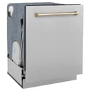 Autograph Edition 24" 3rd Rack Top Touch Control Tall Tub Dishwasher with Gold Handle, 45dBa view 4