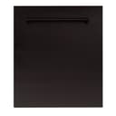 24 in. Oil-Rubbed Bronze Top Control Built-In Dishwasher with Tub and Traditional Style Handle, 52dBa view 1