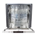 24 in. Red Matte Top Control Built-In Dishwasher with Tub and Traditional Style Handle, 52dBa view 4