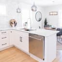 24 in. Fingerprint Resistant Top Control Dishwasher with Tub and Modern Style Handle, 52dBa view 4