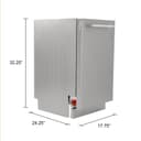 18" Built In Dishwasher view 3