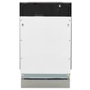 Autograph Edition 18 In. Tallac Series 3rd Rack Top Control Dishwasher In Custom Panel Ready With Polished Gold Handle, 51dba view 7