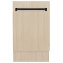 Autograph Edition 18 In. Tallac Series 3rd Rack Top Control Dishwasher In Custom Panel Ready With Matte Black Handle, 51dba view 3