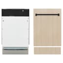 Autograph Edition 18 In. Tallac Series 3rd Rack Top Control Dishwasher In Custom Panel Ready With Matte Black Handle, 51dba view 5