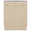 Autograph Edition 24 In. Tallac Series 3rd Rack Top Control Built-in Tall Tub Dishwasher In Custom Panel Ready With Polished Gold Handle, 51dba view 21