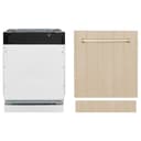 Autograph Edition 24 In. Tallac Series 3rd Rack Top Control Built-in Tall Tub Dishwasher In Custom Panel Ready With Polished Gold Handle, 51dba view 19