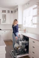 Autograph Edition 24 In. Tallac Series 3rd Rack Top Control Built-in Tall Tub Dishwasher In Custom Panel Ready With Polished Gold Handle, 51dba view 4