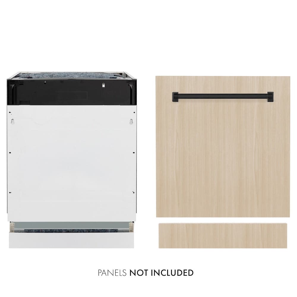 Autograph Edition 24 In. Tallac Series 3rd Rack Top Control Built-in Tall Tub Dishwasher In Custom Panel Ready With Matte Black Handle, 51dba