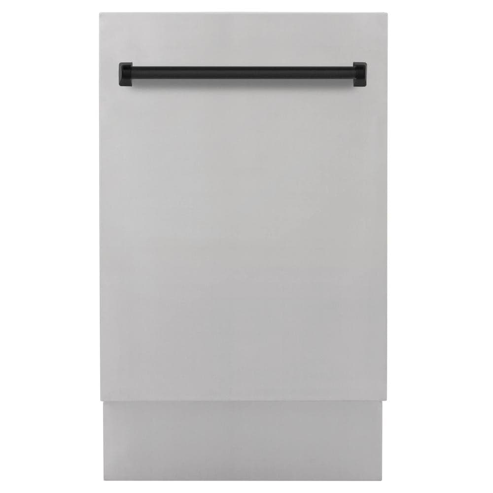 Autograph Edition 18” Compact 3rd Rack Top Control Built-In Dishwasher with Matte Black Handle, 51dBa