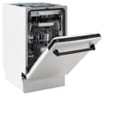 Autograph Edition 18” Compact 3rd Rack Top Control Built-In Dishwasher with Matte Black Handle, 51dBa view 6