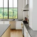 Autograph Edition 24" 3rd Rack Top Control Built-In Tall Tub Dishwasher with Champagne Bronze Handle, 51dBa view 3