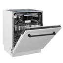 Autograph Edition 24" 3rd Rack Top Control Built-In Tall Tub Dishwasher with Matte Black Handle, 51dBa view 3